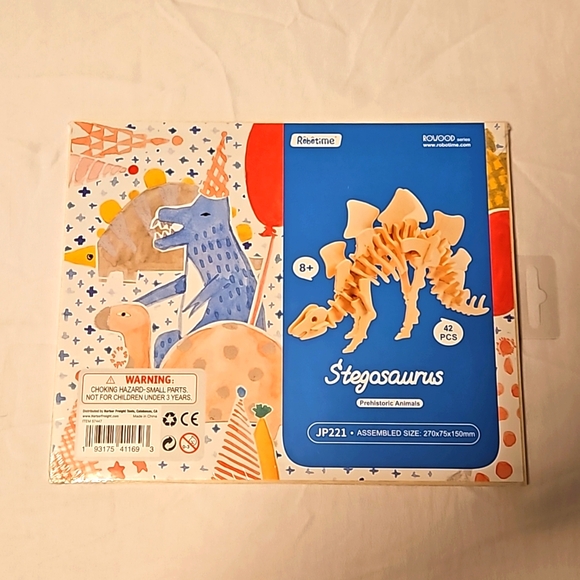 3 NWT Dinosaur Puzzle Model Kits - Picture 5 of 10